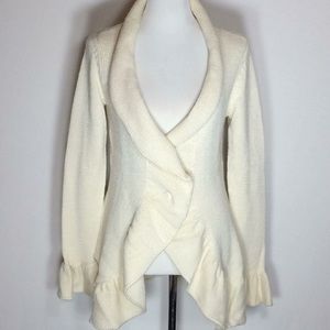 Ruffle Trimmed Sweater